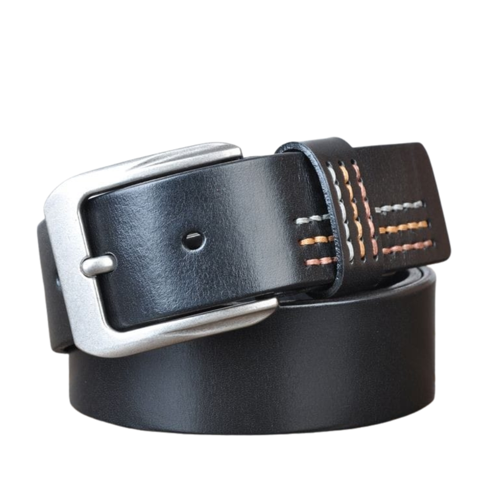 8 Leather Belts - Image 1